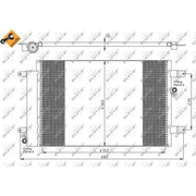 NRF Air Conditioning Condenser 35403