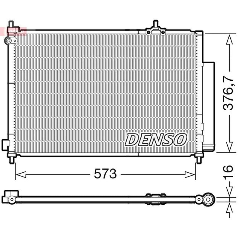 Denso Air Conditioning Condenser DCN40031