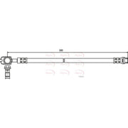 Apec Brake Hydraulic Hose Line Rear HOS3369