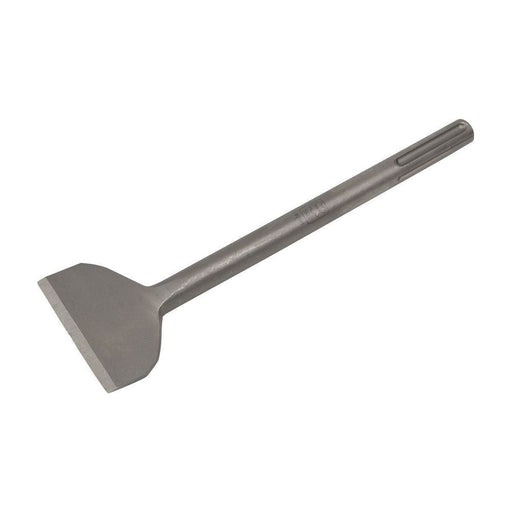 Sealey Cranked Chisel 75 x 300mm Wide SDS MAX X4WC Sealey  - Town Parts