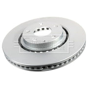 Borg & Beck 2 x Vented Front Brake Discs BBD6228S