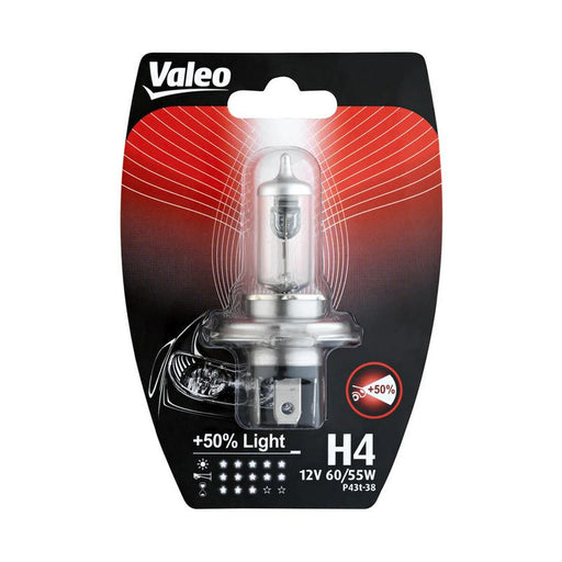 Valeo H4 Bulb Blister +50% Light 032510 032510