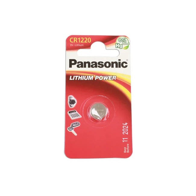 Panasonic Coin Cell Battery CR1220 1pc - CPL