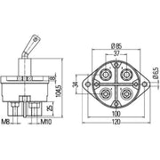 Hella Battery Master Switch 6EK 002 843-161