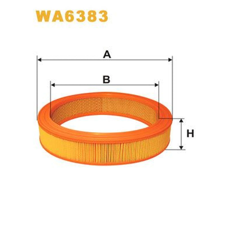 WIX Engine Air Filter WA6383