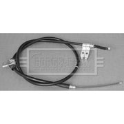 Borg & Beck Handbrake Cable Right Rear BKB3167