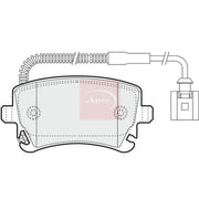 Apec Rear Brake Pad Set PAD1367