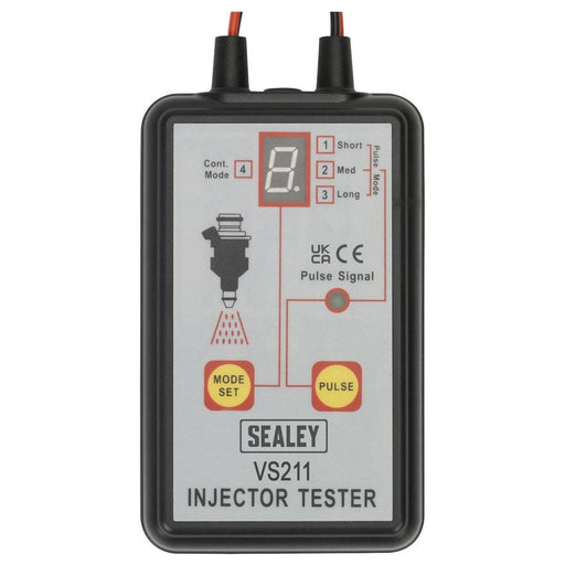 Sealey Fuel Injector Tester 12V Petrol VS211 Sealey  - Town Parts