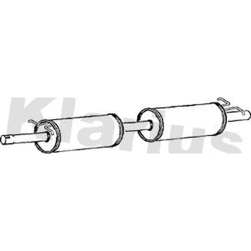 Klarius Box With Centre Pipe Centre FE888D