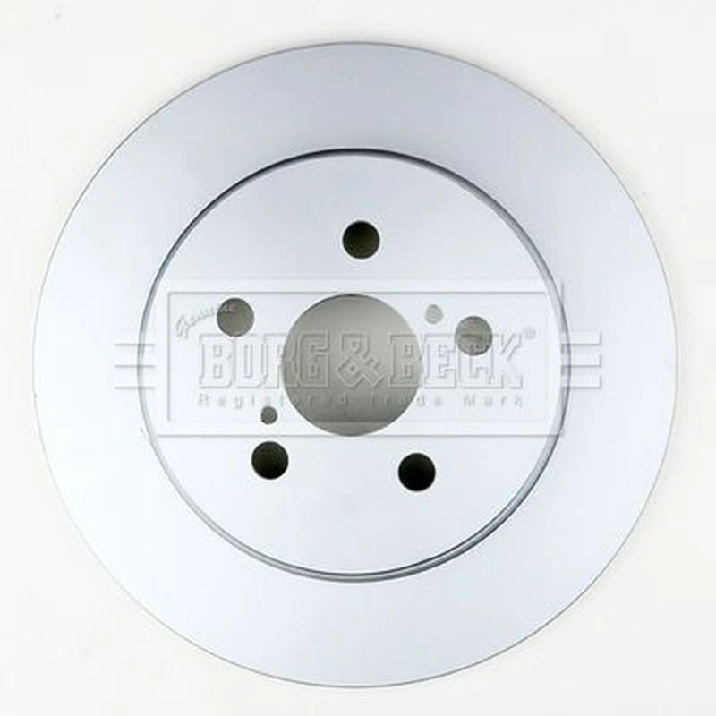 Borg & Beck 2 x Solid Rear Brake Discs BBD5651