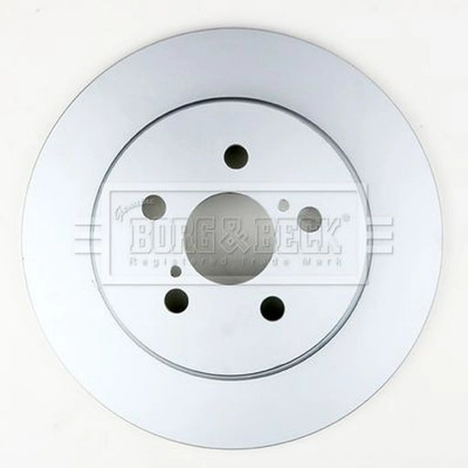 Borg & Beck 2 x Solid Rear Brake Discs BBD5651
