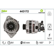 Valeo Car Alternator 12V 443172