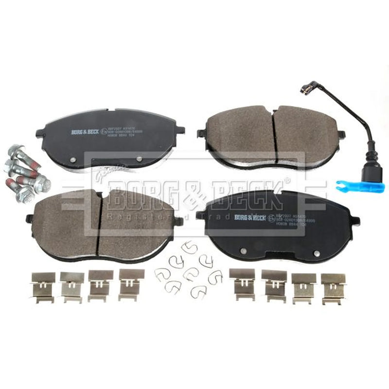 Borg & Beck 4 x Front Brake Pad Set BBP2937