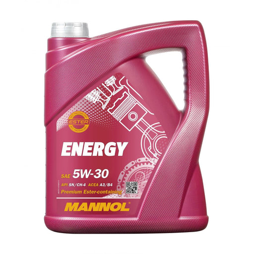 Mannol ENERGY 5w30 Fully Synthetic Engine Oil SL/CF ACEA A3/B4 WSS-M2C913-B 5L