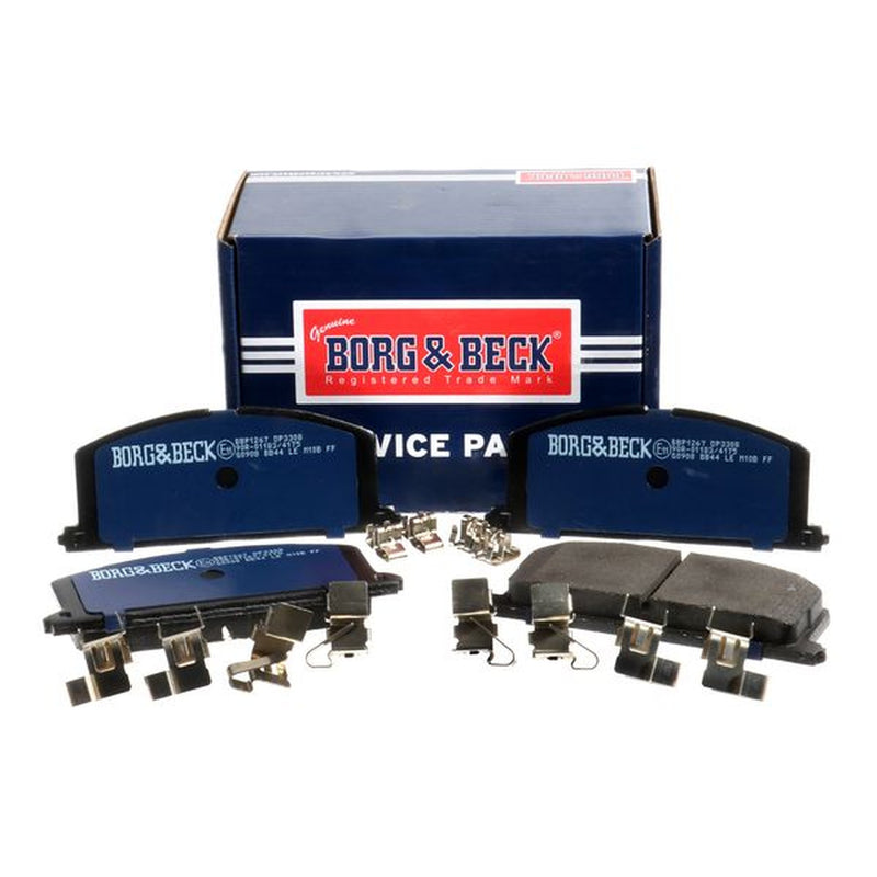 Borg & Beck 4 x Front Brake Pad Set BBP1267