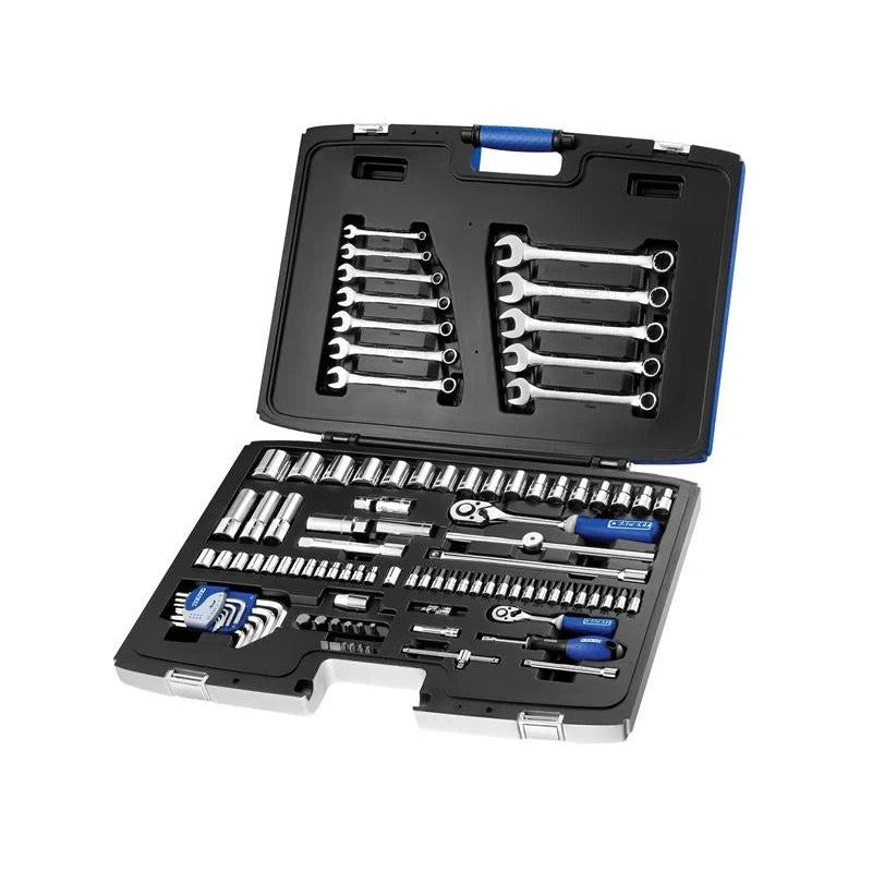 Expert 1/4 & 1/2in Drive Socket & Spanner Set, 101 Piece - E032911