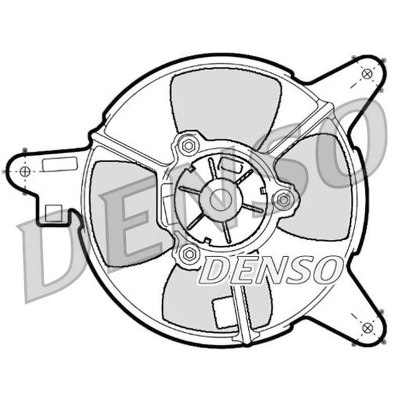 Denso Engine Cooling Fan DER09087