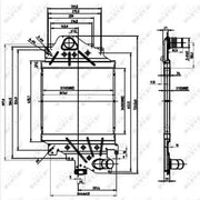 NRF Intercooler (Charge Air Cooler) 30865