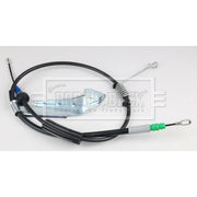 Borg & Beck Handbrake Cable Left Rear BKB3897