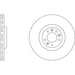 Apec Brake Disc Front Fits Citroen C5 C6 Peugeot 407 607 Apec  - Town Parts