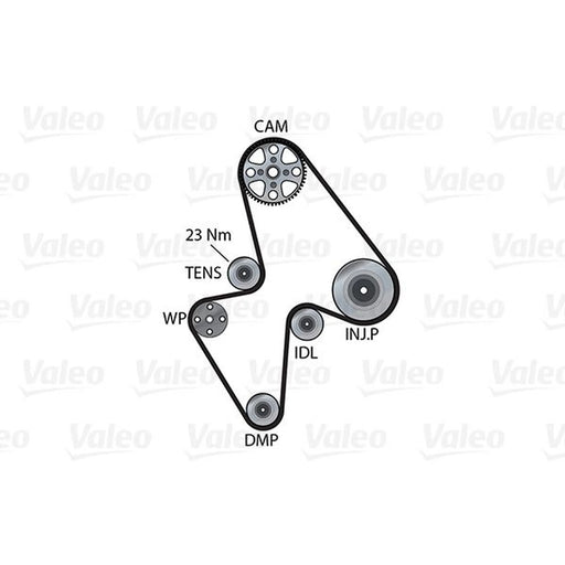 Valeo Timing Belt & Water Pump Kit 614656