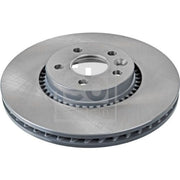 Febi 2 x Internally Vented Front Brake Discs 175205