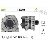 Valeo Car Alternator 12V 443394