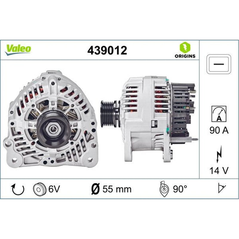 Valeo Car Alternator 12V 439012