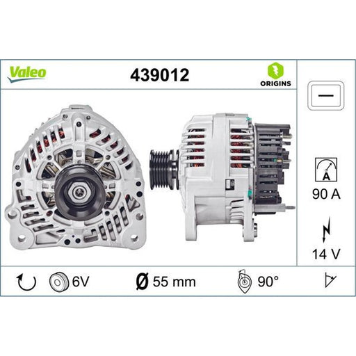 Valeo Car Alternator 12V 439012