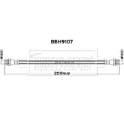 Borg & Beck Brake Hydraulic Hose Line Rear Left BBH9107