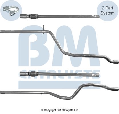 BM Catalysts Exhaust Pipe OD