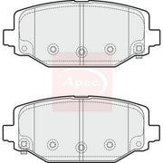 Apec Rear Brake Pad Set PAD1879