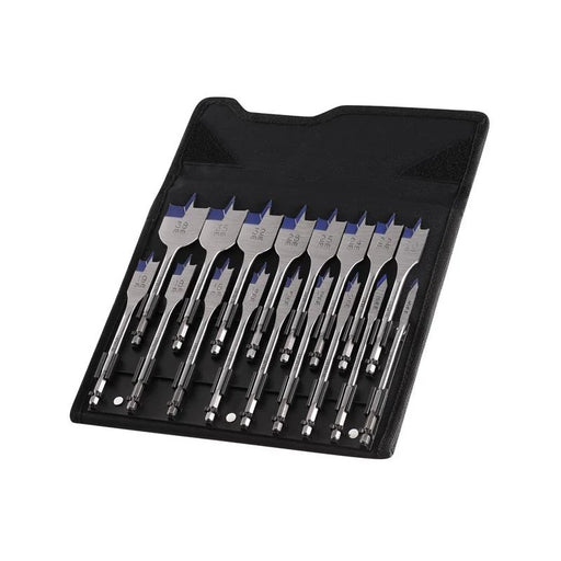 IRWIN® Blue Groove 4X Flat Bit Set, 17 Piece - IW4041002