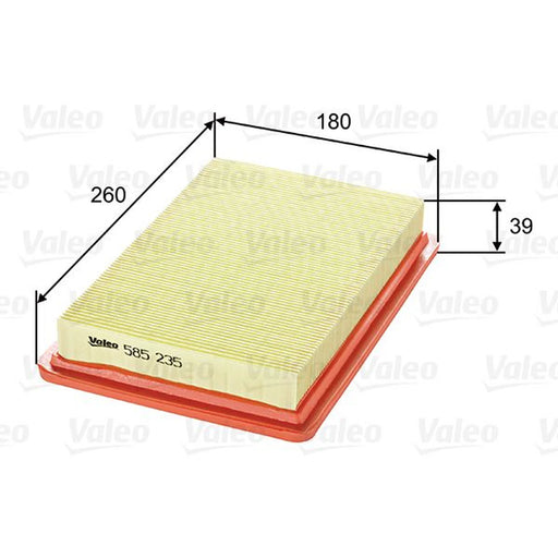 Valeo Engine Air Filter 585235