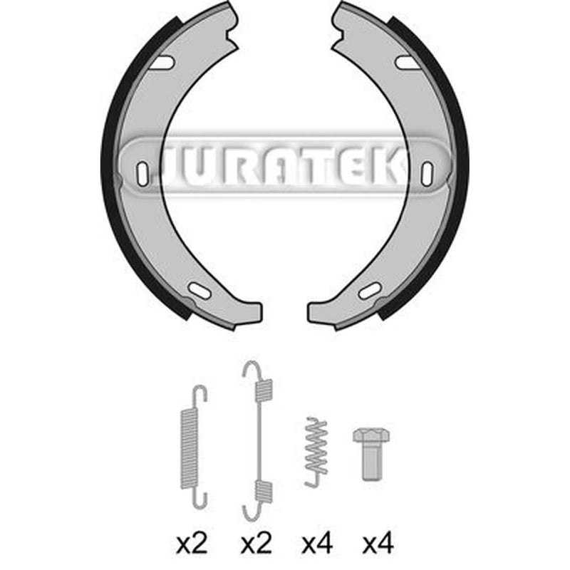 Juratek Brake Shoe Set Axle Kit Rear JBS1031