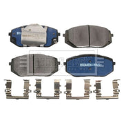 Borg & Beck 4 x Front Brake Pad Set BBP2933