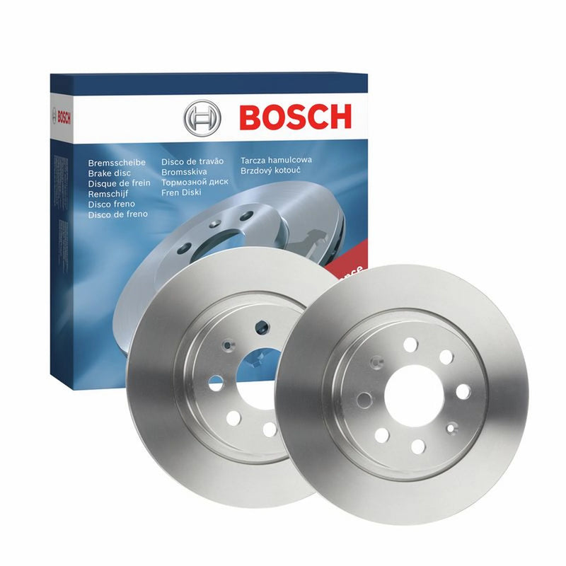 Bosch 2 x Solid Rear Brake Discs 0 986 479 517