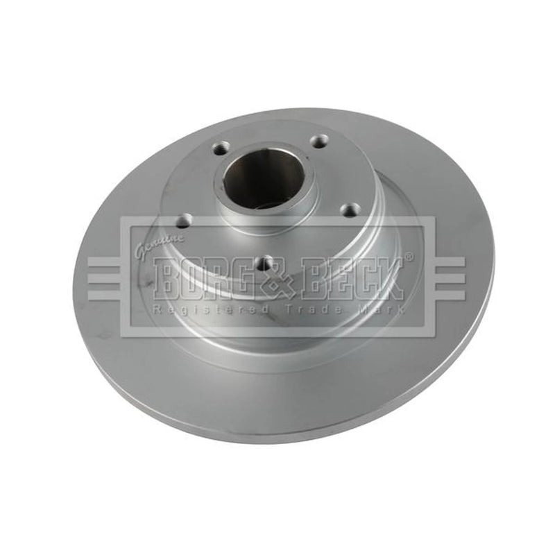 Borg & Beck 2 x Solid Rear Brake Discs BBD6262S