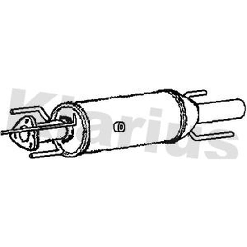 Klarius Diesel Particulate Filter W/Cat T/A Centre 390143