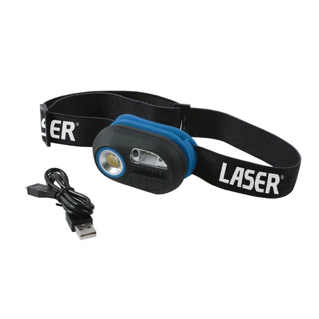 Laser Tools Motion Sensor Headlight / Work Light Rechargeable - PL