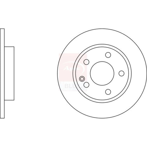 Apec Front Brake Discs SDK6910