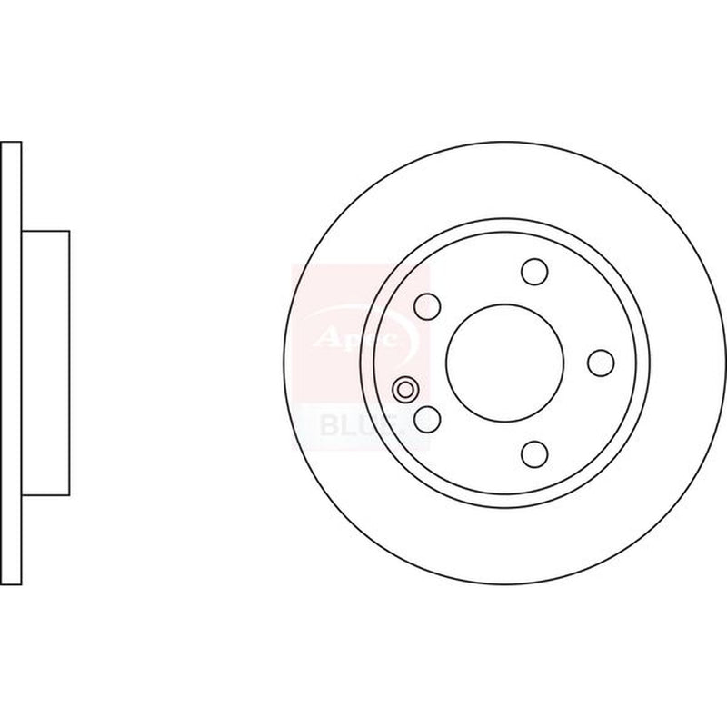 Apec Front Brake Discs SDK6910
