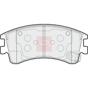 Apec Front Brake Pad Set PAD1302