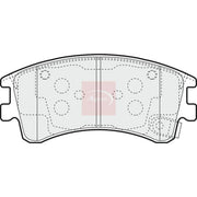 Apec Front Brake Pad Set PAD1302