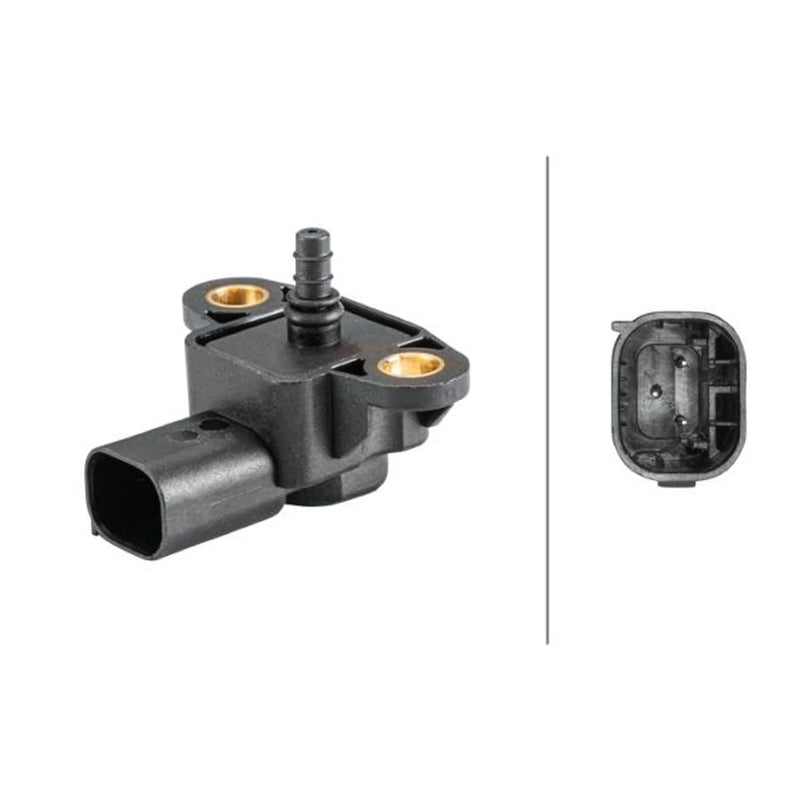 Hella Turbo Boost Pressure Sensor behind exhaust turb 6PP 358 152-281
