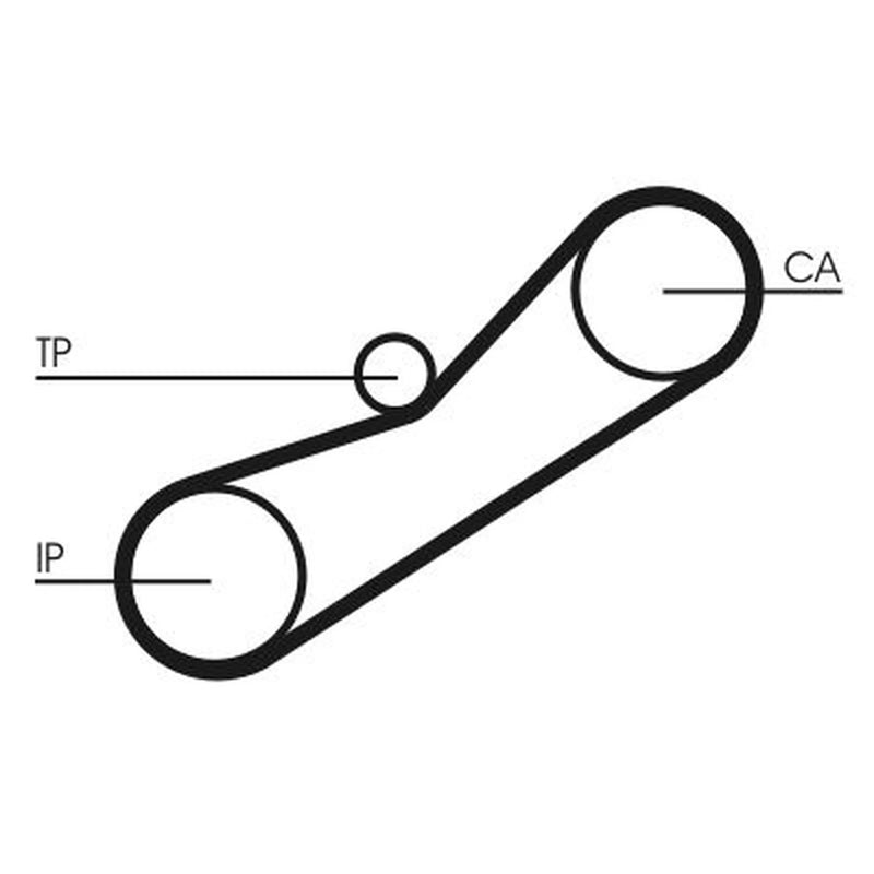 Continental CTAM Timing Belt Cambelt 78 Teeth CT1042