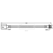 Borg & Beck Brake Hydraulic Hose Line Rear BBH7697