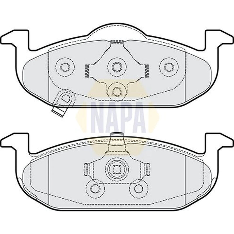 NAPA Front Brake Pad Set NBP1642