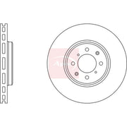 Apec 2 x Vented Front Brake Discs DSK2357