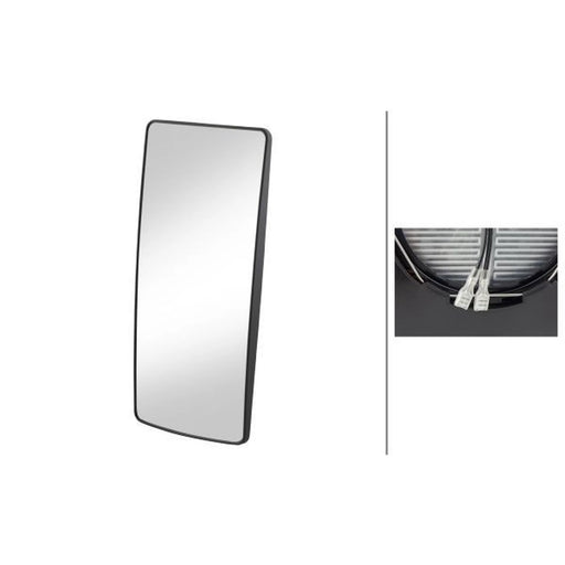 Hella Exterior Wing Mirror Glass both sides 9MX 562 841-012
